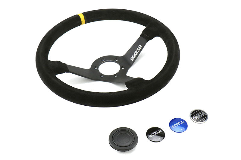 Sparco Steering Wheel 345 Black Suede - Universal