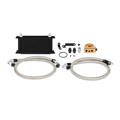 Mishimoto Thermostatic Oil Cooler Kit Black - 2015-2021 Subaru STI