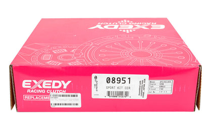 Exedy Stage 2 Cerametallic Clutch Kit - 2004-2008 Acura TSX / 2002-2006 RSX / 2003-2007 Honda Accord / 2002-2008 Civic