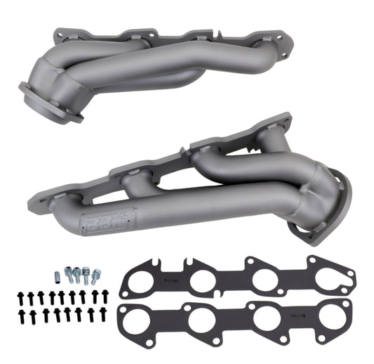 BBK 09-20 Dodge Challenger Hemi 5.7L Shorty Tuned Length Exhaust Headers - 1-3/4in Titanium Ceramic