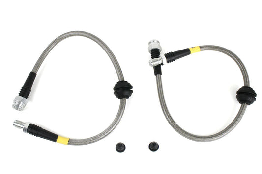 Stoptech Stainless Steel Rear Brake Lines - 2004-2013 Mazda 3/Mazdaspeed3