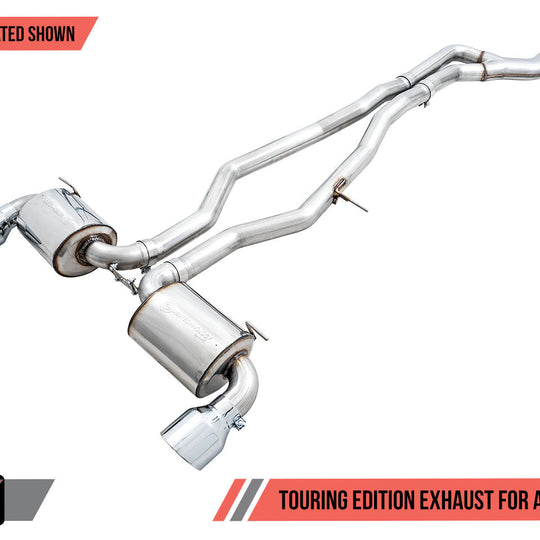 AWE Touring Edition Non-Resonated Exhaust - 2020-2024 Toyota GR Supra