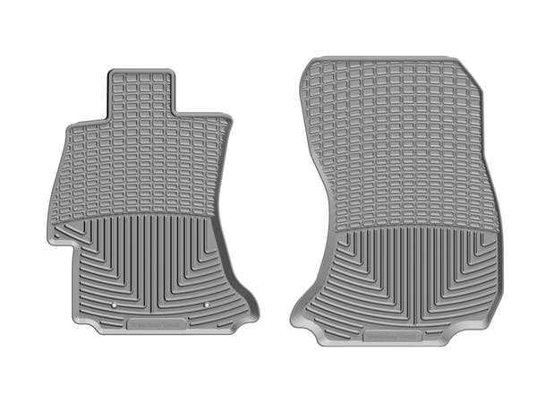 Weathertech Front Rubber Mats Grey - 2015-2021 Subaru WRX / STI