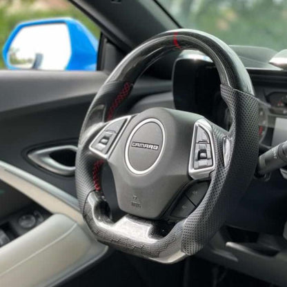 2019-24 Camaro Carbon Fiber Steering Wheel