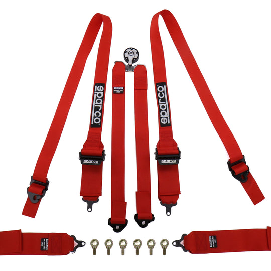 Sparco Belt 3 Inch 6-Point Hans Harness - Universal