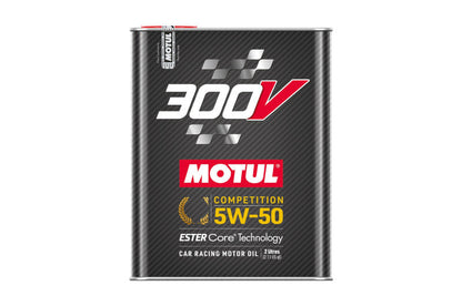 Motul 300V Competition 5W-50 Synthetic Motor Oil 2L (2.1qt) - Universal