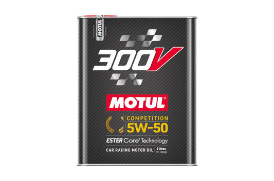 Motul 300V Competition 5W-50 Synthetic Motor Oil 2L (2.1qt) - Universal