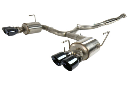AWE Touring Edition Cat-Back Exhaust (Diamond Black Tips) - 2015-2021 Subaru WRX