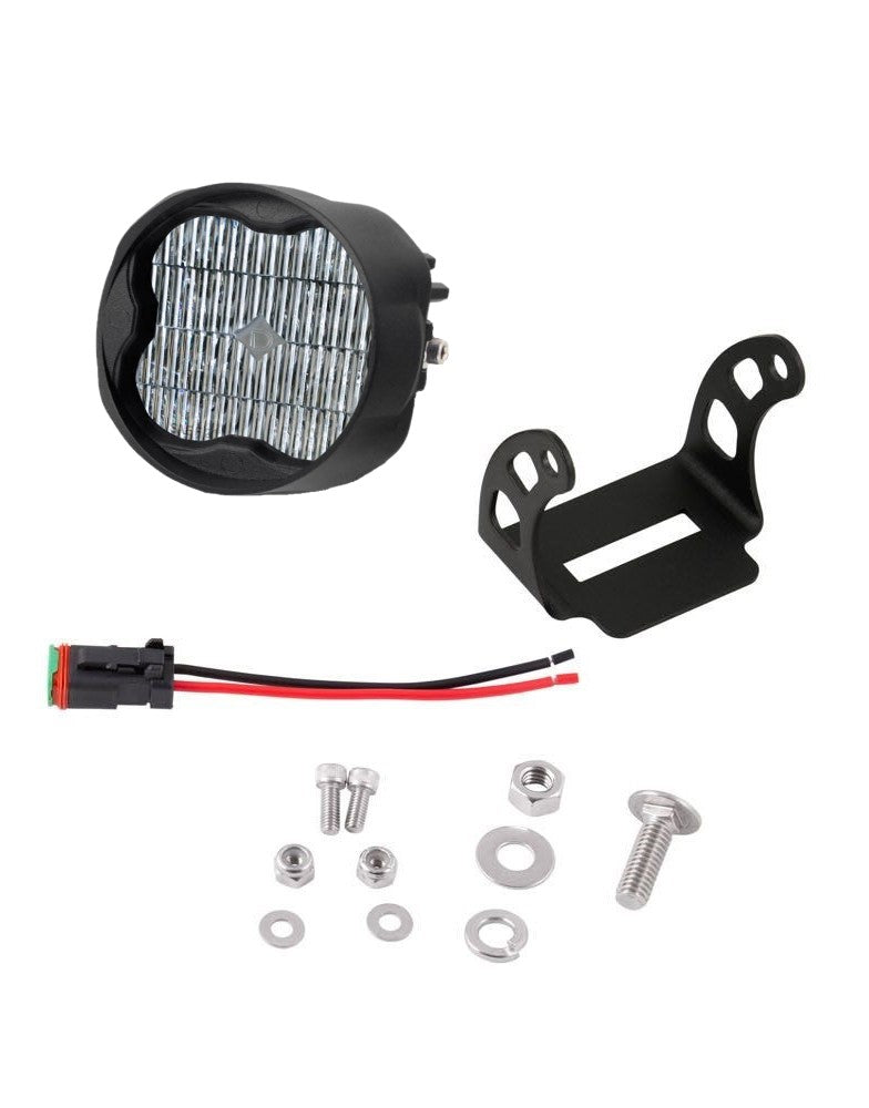 Diode Dynamics SS3 Pod Max Angled Driver Side Fog Light White
