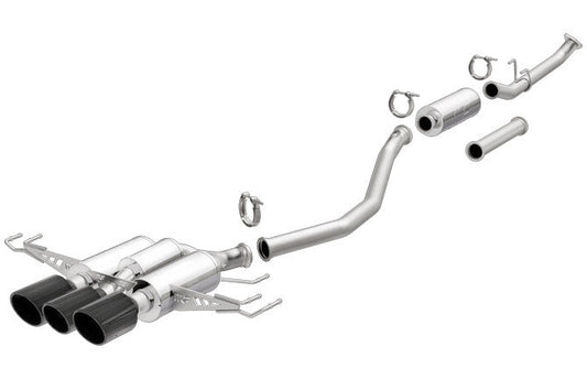 Magnaflow Competition Series Cat Back Exhaust w/ Carbon Fiber Tips - 2017-2020 Honda Civic Type R