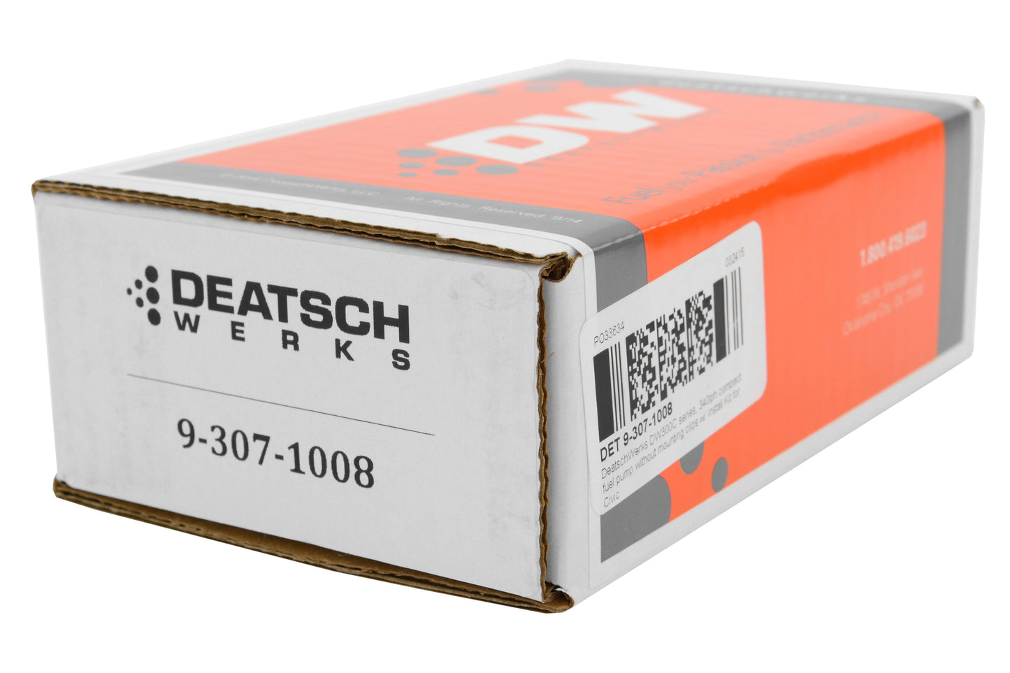 DeatschWerks DW300C Series Fuel Pump w/ Install Kit - 2006-2011 Honda Civic