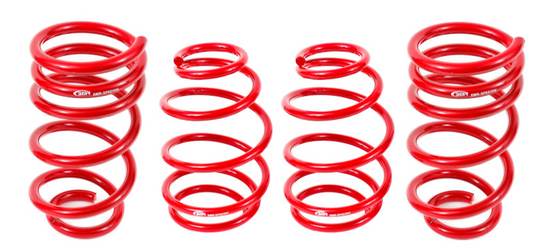 BMR 10-15 5th Gen Camaro V8 Lowering Spring Kit (Set Of 4 Front) - Red