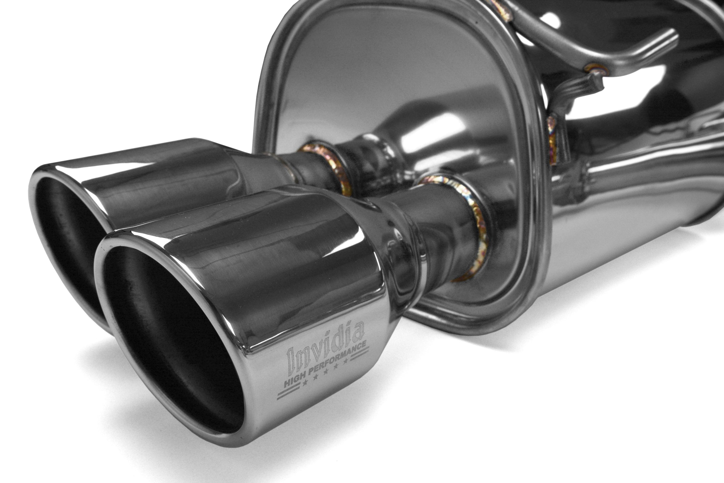 Invidia Q300 Quad Tipped Cat Back Exhaust - Stainless Tips - 2015-2021 Subaru WRX / STI