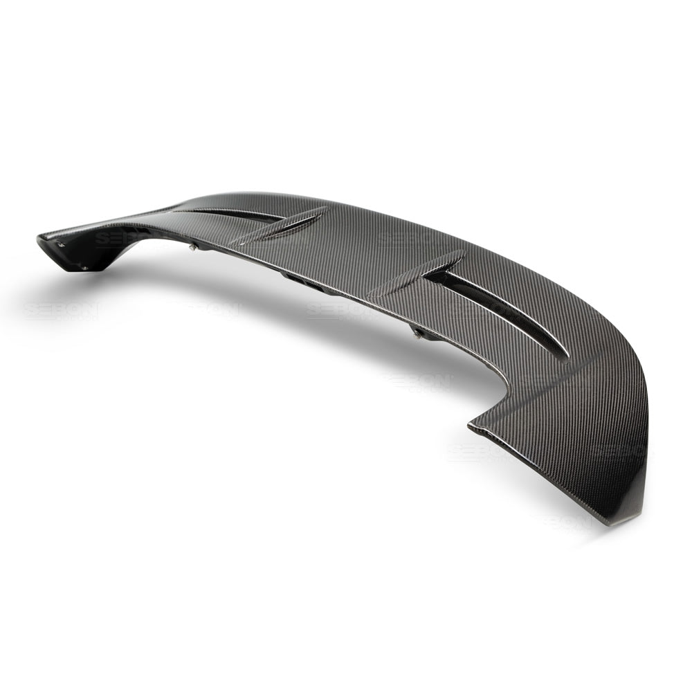 Seibon Carbon Fiber ST-Style Rear Spoiler - 2011-2019 Ford Fiesta Hatchback