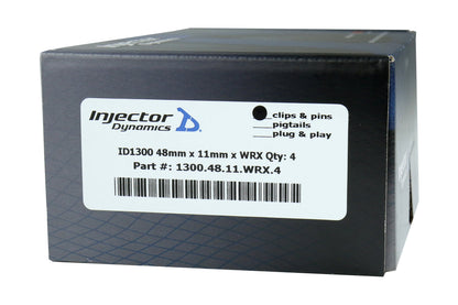 Injector Dynamics Fuel Injectors 1300cc - Subaru Models (inc. 2002-2014 WRX / 2007-2021 STI)