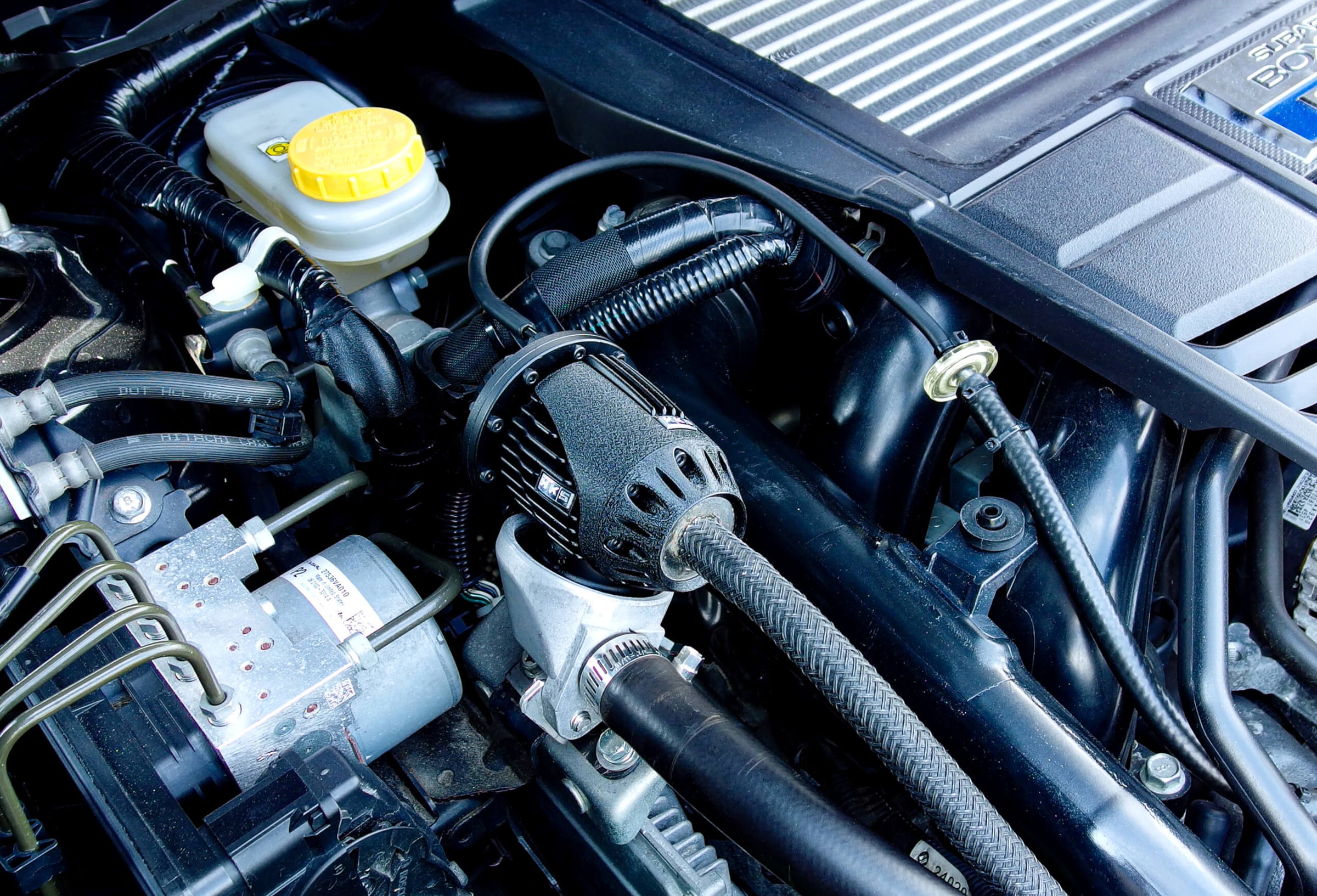 HKS SSQV4 BOV Return Kit Plus VAG/VMG Black - 2015-2021 Subaru WRX