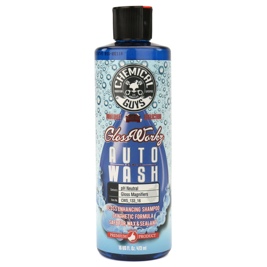 Chemical Guys Glossworkz Gloss Booster And Paintwork Cleanser (16 oz) - Universal