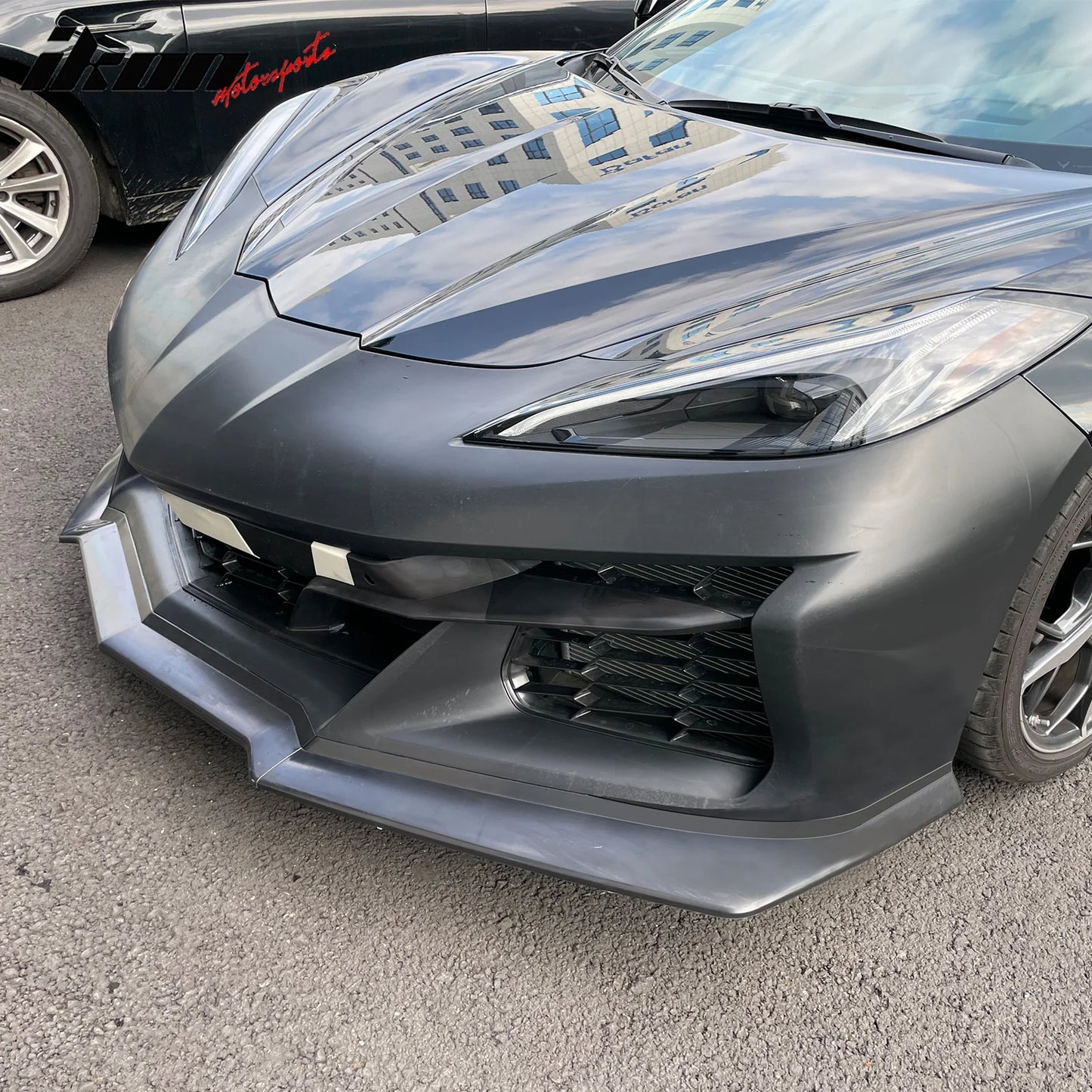 2020-2024 Chevrolet C8 Corvette E-RAY Style Front Bumper Conversion PP