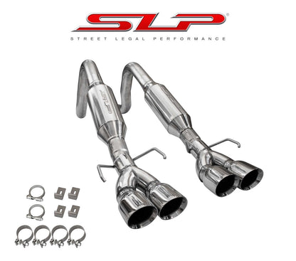 SLP 2005-2013 Chevrolet Corvette C6 LoudMouth Axle-Back Exhaust System