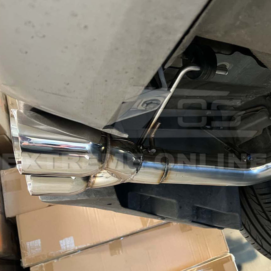 2011-14 Subaru Impreza WRX / STi Muffler Delete Axle Back Quad Exhaust