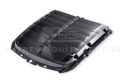 2020-23 Ford Mustang GT500 DRY CARBON FIBER Front Hood Vent