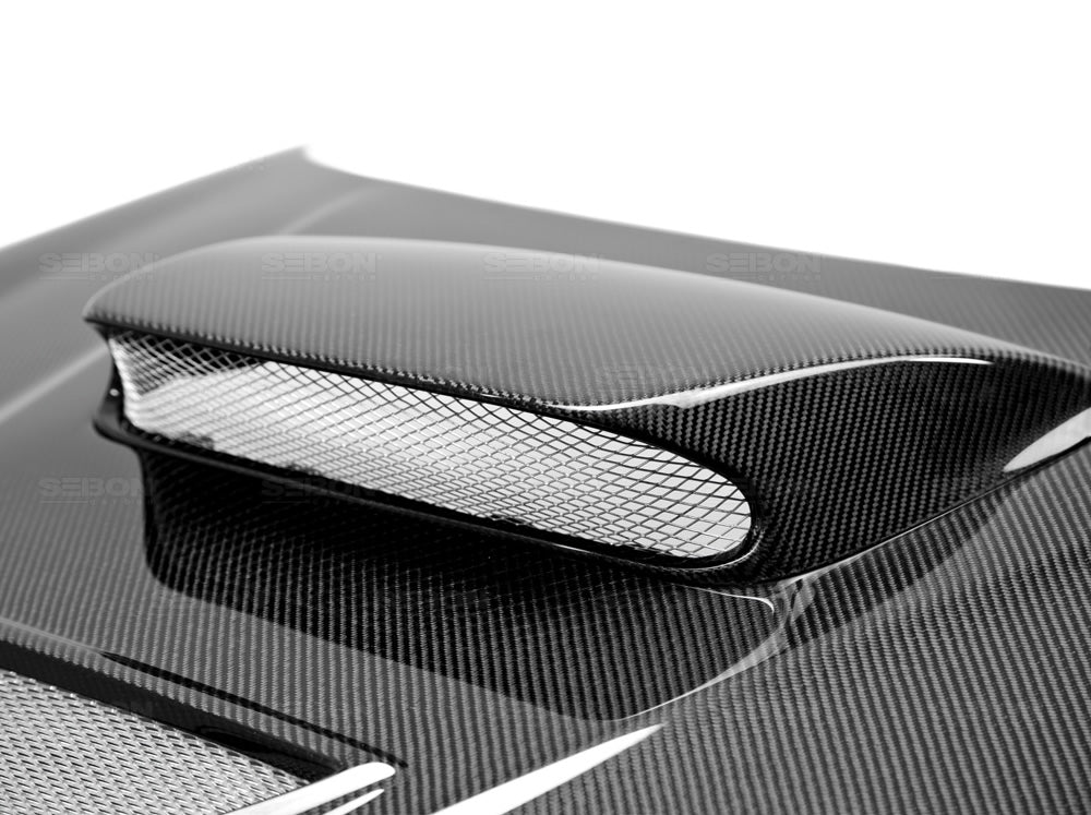 Seibon Carbon Fiber RC Style Hood - 2006-2007 Subaru WRX / STI