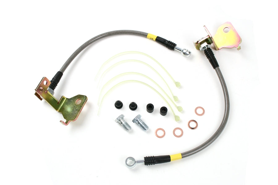 Stoptech Stainless Steel Brake Lines Rear - 2005-2010 Ford Mustang