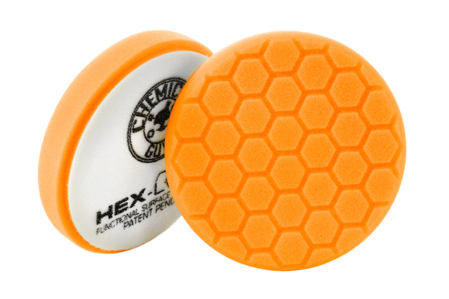 Chemical Guys Hex-Logic Medium-Heavy Cutting Pad Orange 5.5 Inch - Universal