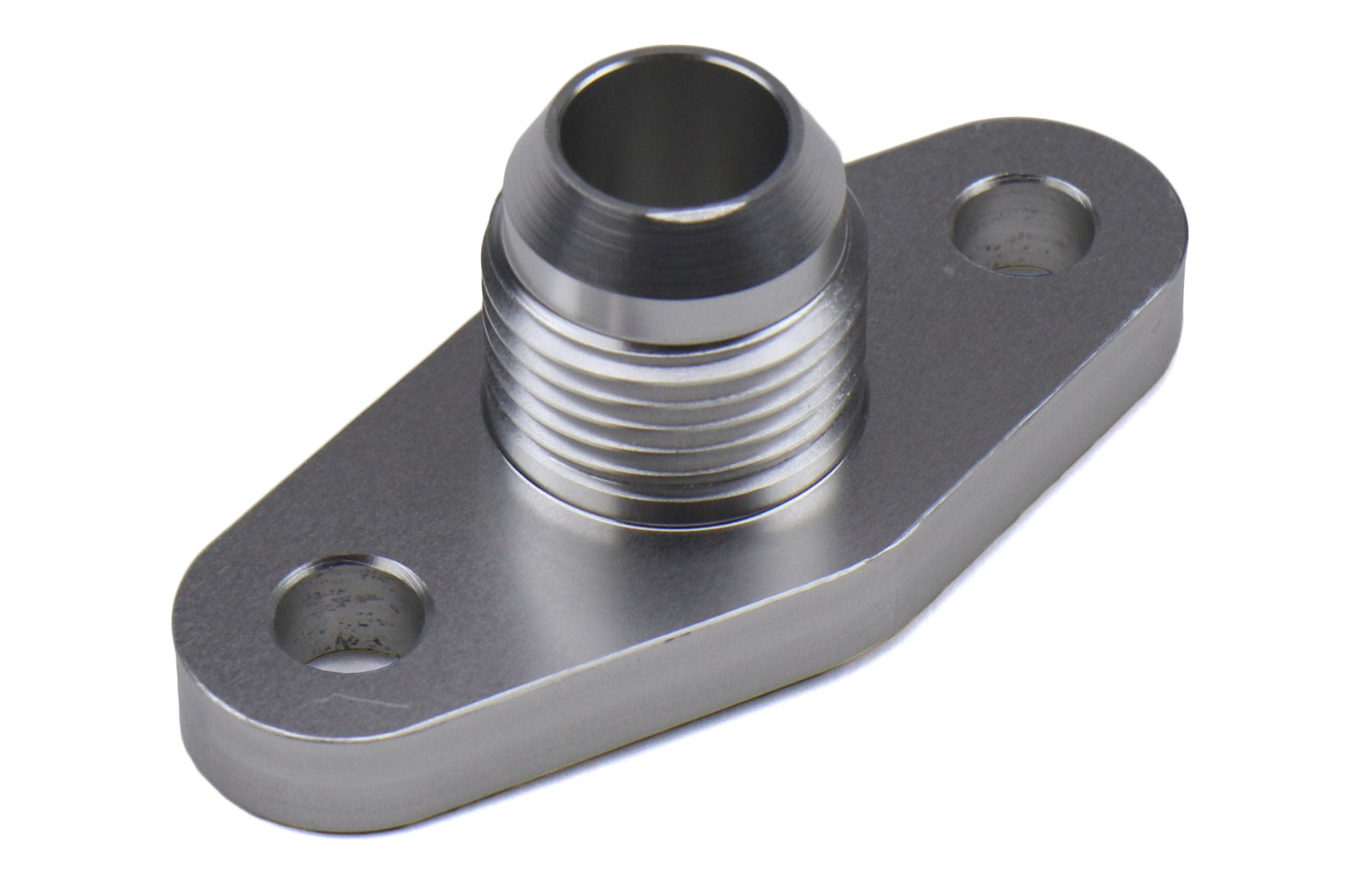 Torque Solution Offset/Port Matched Oil Drain Flange - Universal