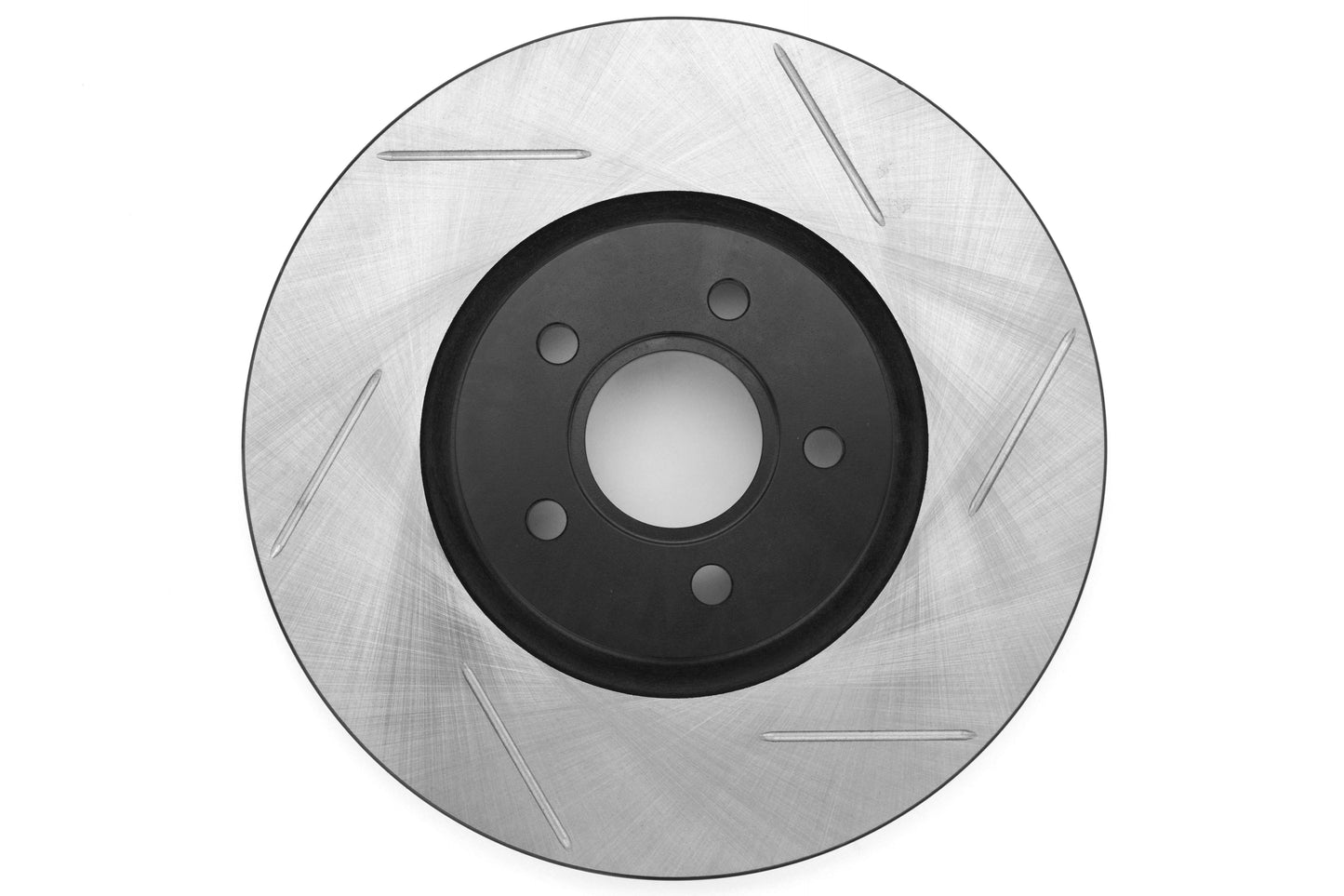 Stoptech Slotted Front Left Rotor Single - 2013-2014 Ford Focus ST
