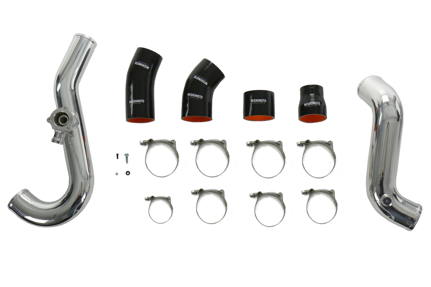 Mishimoto EcoBoost Performance Intercooler Kit Black - 2015-2017 Ford Mustang EcoBoost