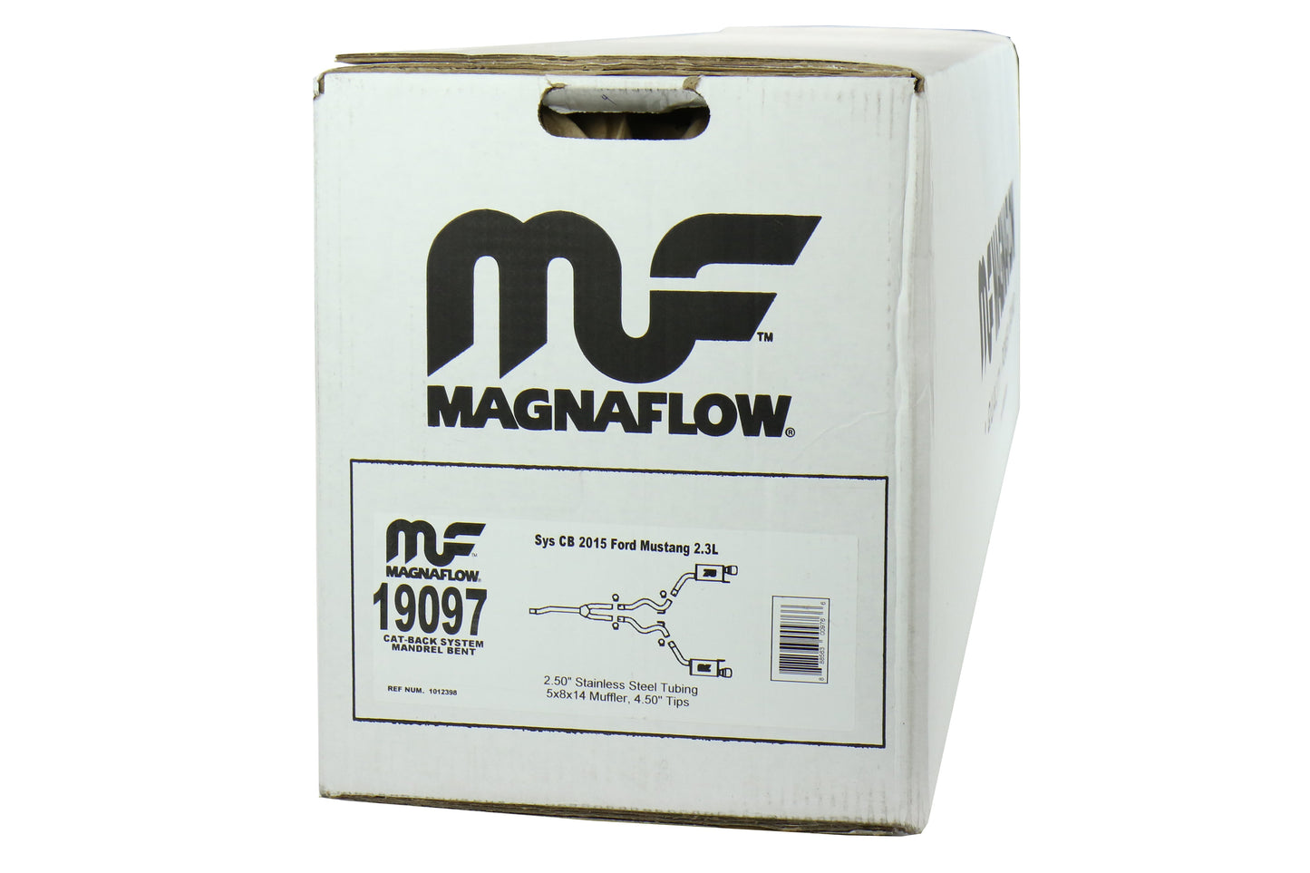 Magnaflow Street Series Catback Exhaust System - 2015-2017 Ford Mustang EcoBoost