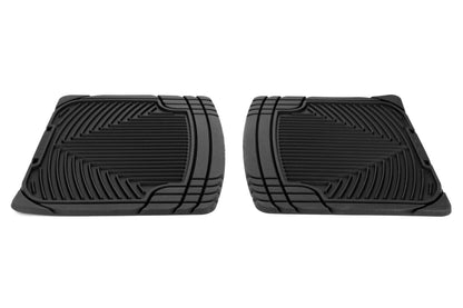 Weathertech Rubber Floor Mats Rear - 1990-2009 Subaru Legacy / 1998-2008 Forester
