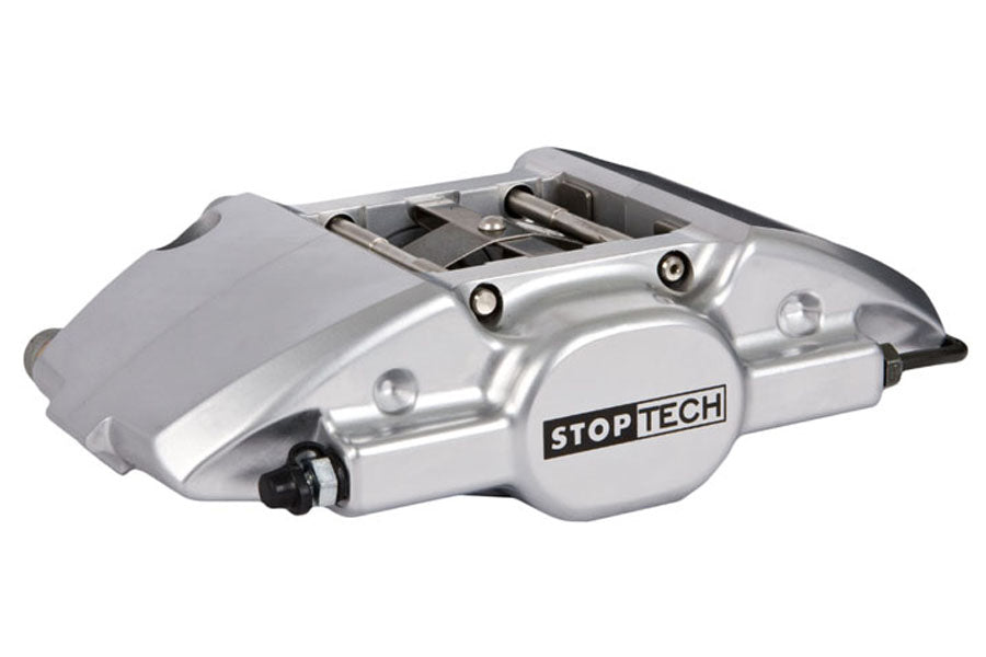 Stoptech ST-22 Big Brake Kit Rear 328mm Silver Slotted Rotors - 2005-2009 Subaru Legacy GT