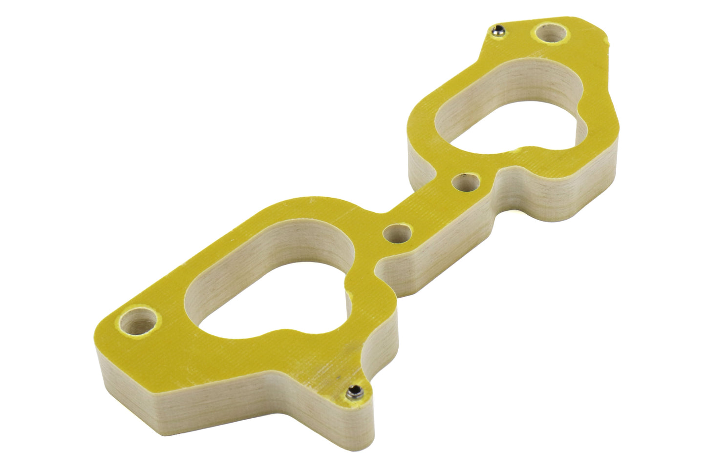 Torque Solution Phenolic Thermal Intake Spacers 19mm  - 2002-2014 Subaru WRX / STI / 2005-2006 Baja / 2004-2013 Forester / 2005-2012 Legacy / 2005-2009 Outback / 2005-2006 Saab 9-2X