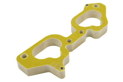 Torque Solution Phenolic Thermal Intake Spacers 19mm  - 2002-2014 Subaru WRX / STI / 2005-2006 Baja / 2004-2013 Forester / 2005-2012 Legacy / 2005-2009 Outback / 2005-2006 Saab 9-2X