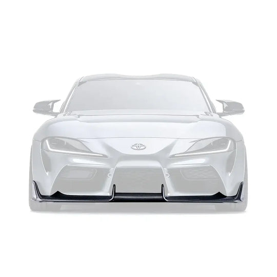 ADRO - Toyota GR Supra Carbon Fiber Front Lip (Stock Bumper)