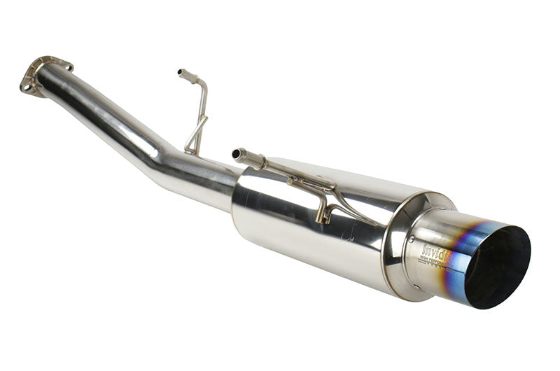 Invidia N1 Single Exit Cat Back Exhaust - Titanium Tip - 2002-2007 Subaru WRX/STI