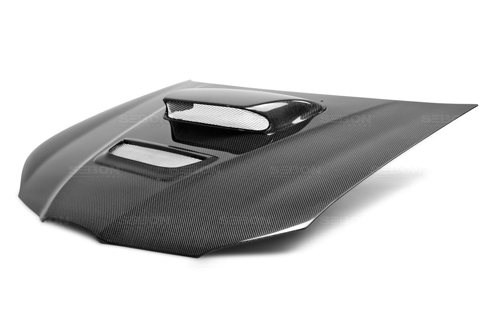 Seibon Carbon Fiber RC Style Hood - 2006-2007 Subaru WRX / STI