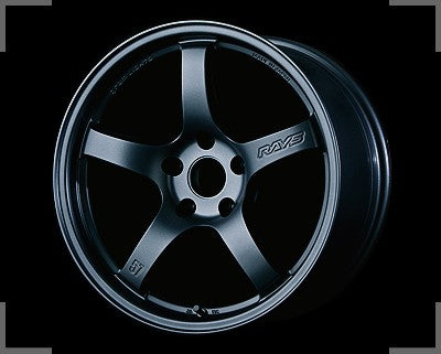 Rays Gram Lights 57CR Glass Black 17x9 +38mm 5x100 (Sold As Pair) - 2013-2024 Subaru BRZ / Scion FR-S / Toyota GR86 / 2014-2018 Subaru Forester