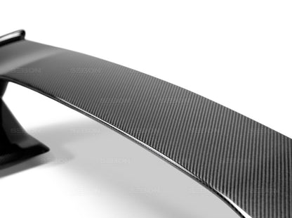 Seibon Carbon Fiber S Style Rear Spoiler - 2015-2021 Subaru WRX / STI