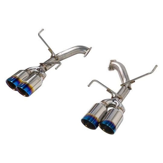 Remark 4” Axleback – Burnt Stainless Double Wall Tip - 2022-2024 Subaru WRX