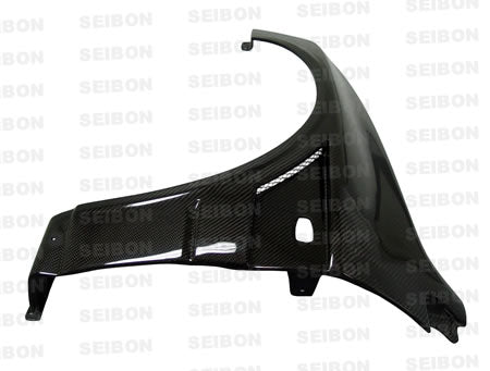 Seibon Carbon Fiber Front Fenders - 2003-2006 Mitsubishi Evo 8/9