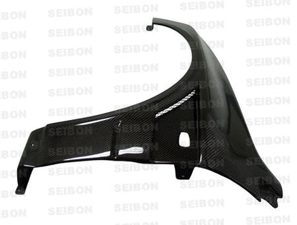 Seibon Carbon Fiber Front Fenders - 2003-2006 Mitsubishi Evo 8/9