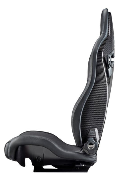 Sparco SPX Carbon Fiber Seat Leather/Alcantara Black Right Side - Universal