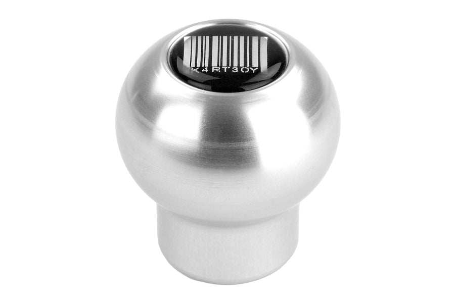 Kartboy Shift Knob Aluminum Silver 6MT - Subaru Models (inc. 2015-2021 WRX / STI / 2013-2020 BRZ / 2004-2014 Impreza)