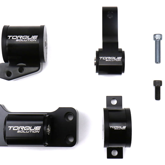 Torque Solution Billet Aluminum Engine Mount Kit - 2003-2006 Mitsubishi Evo 8/9