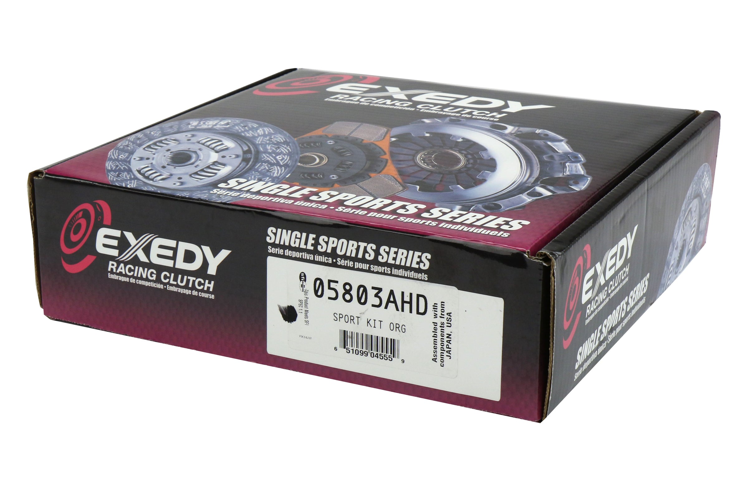 Exedy Stage 1 Heavy Duty Organic Disc Clutch Kit - 2008-2015 Mitsubishi Evo X GSR