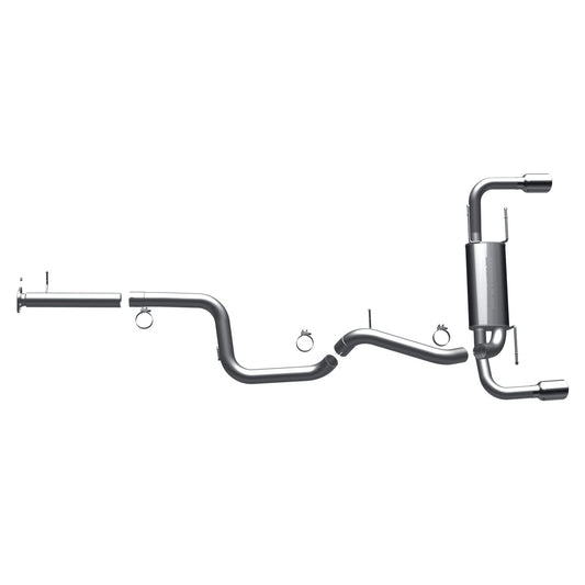 MagnaFlow Street Series Cat Back Exhaust System - 2010-2013 Mazdaspeed3
