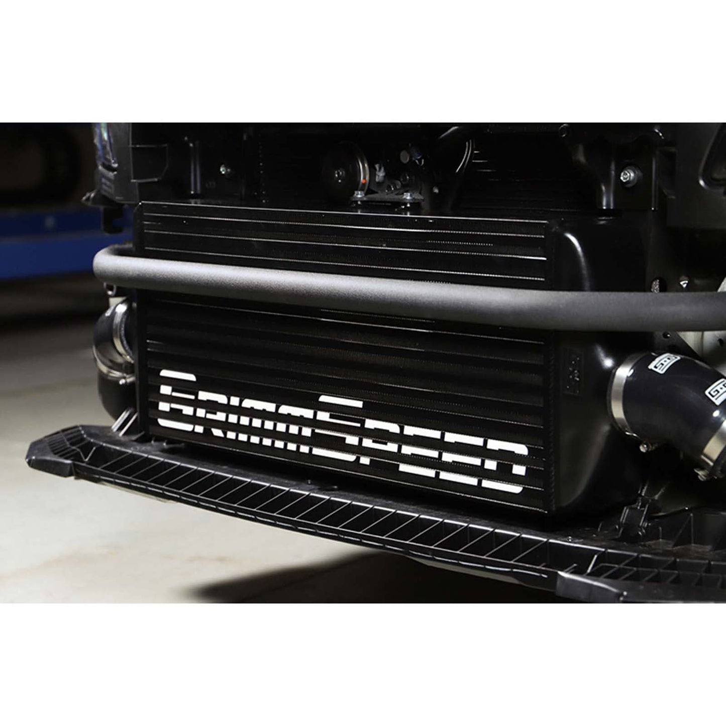 GrimmSpeed Front Mount Intercooler Kit Black Core w/ Black Piping - 2015-2021 Subaru WRX / STI